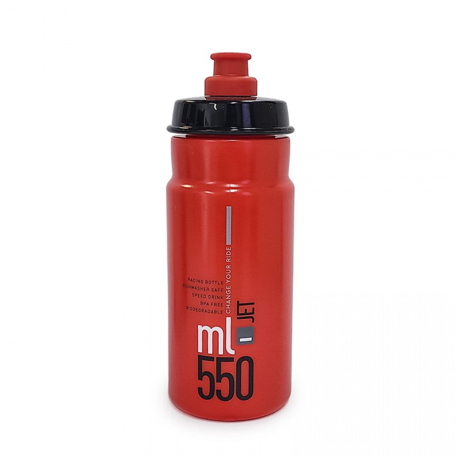 Elite Jet ROUGE LOGO GRIS 550ML – Velomane