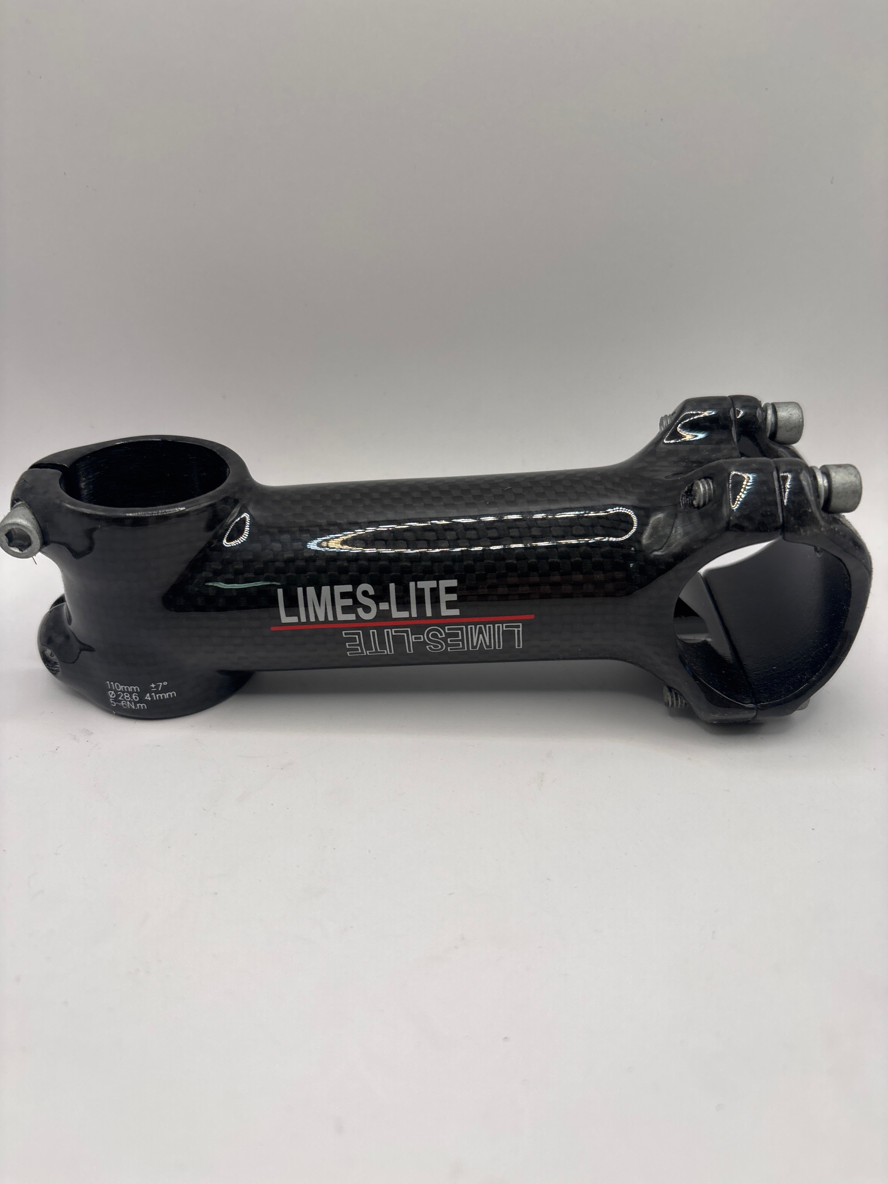 Potence carbone 28.6:31.8 Limes lite 110mm