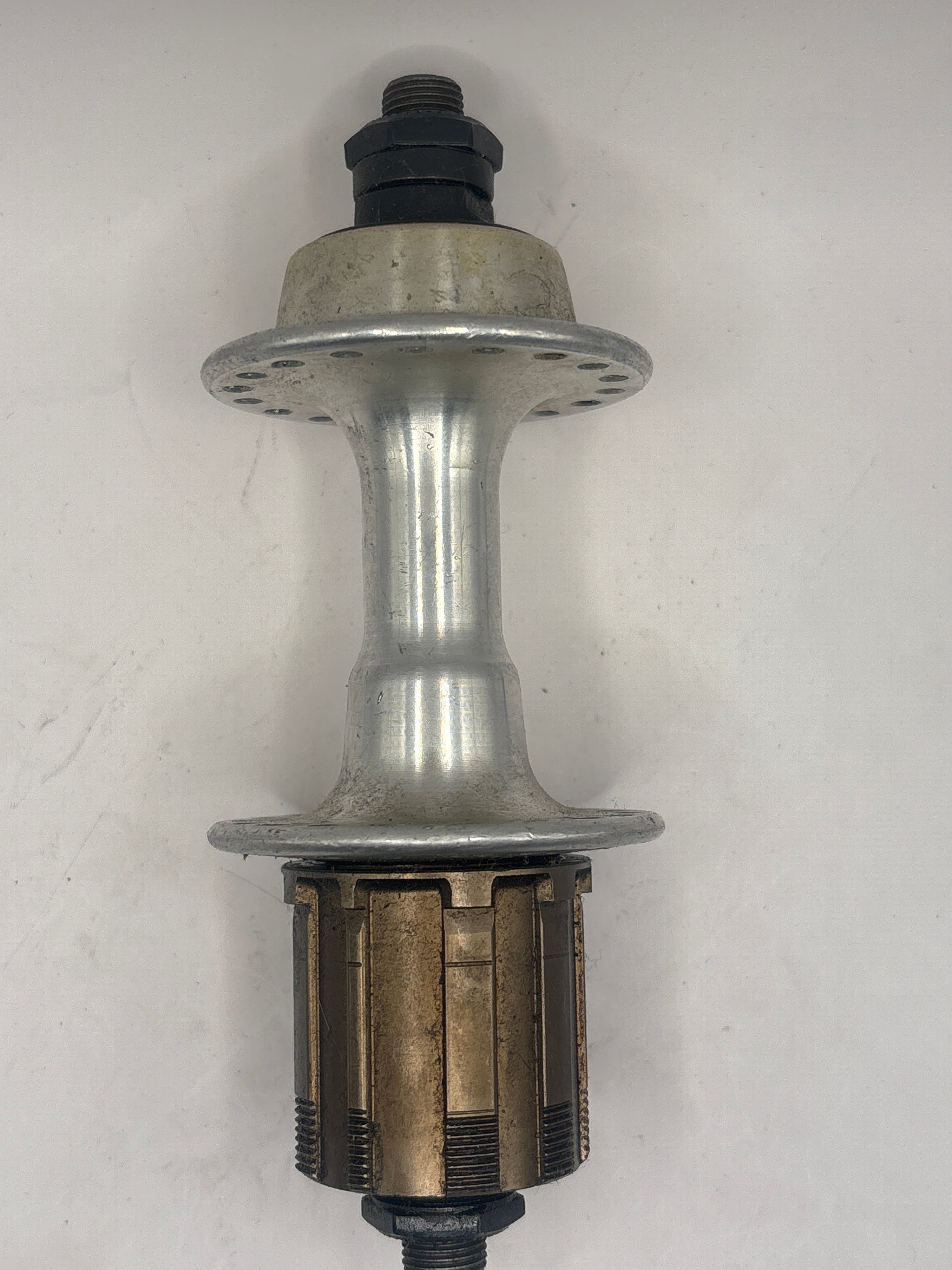 Moyeux 36T argent rear cassette 7 vitesses