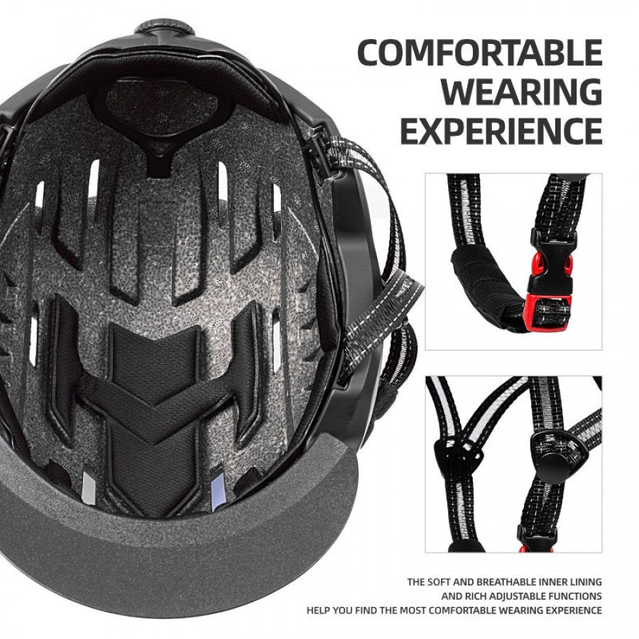Casque VLMN urbain blanc sable - Velomane