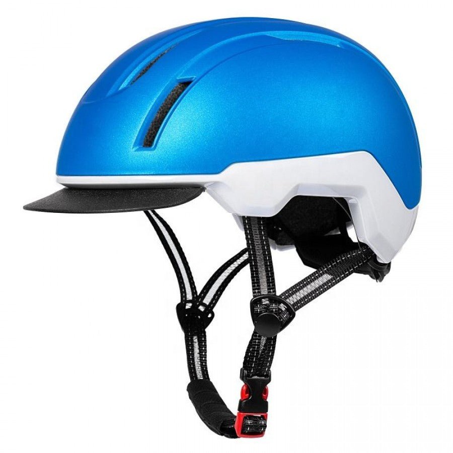 Casque VLMN urbain bleu spatial - Velomane