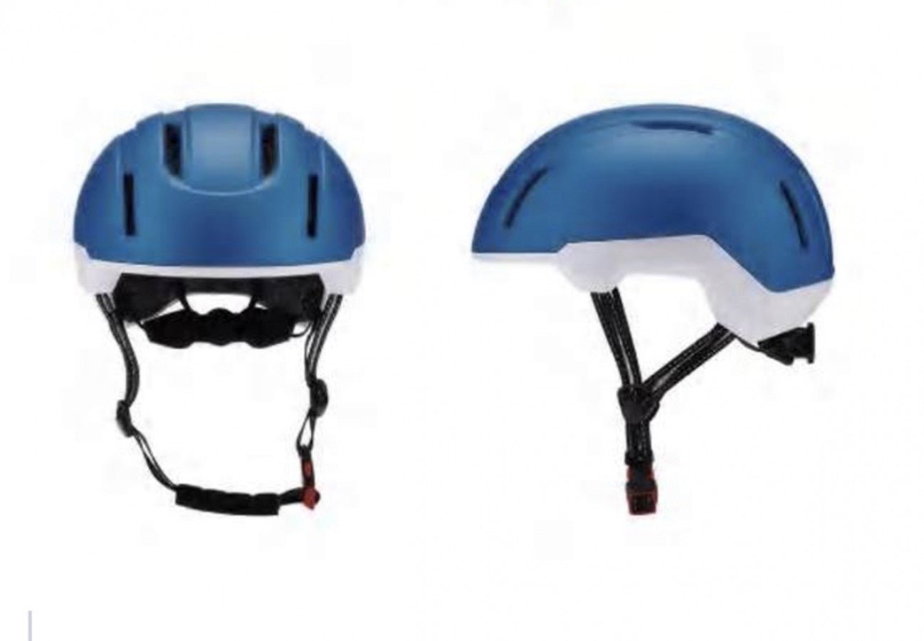 Casque VLMN urbain bleu spatial - Velomane