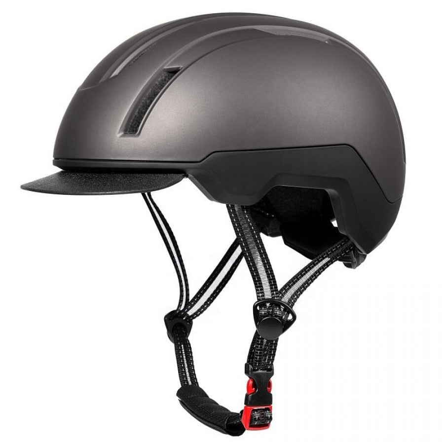 Casque VLMN urbain carbone noir - Velomane