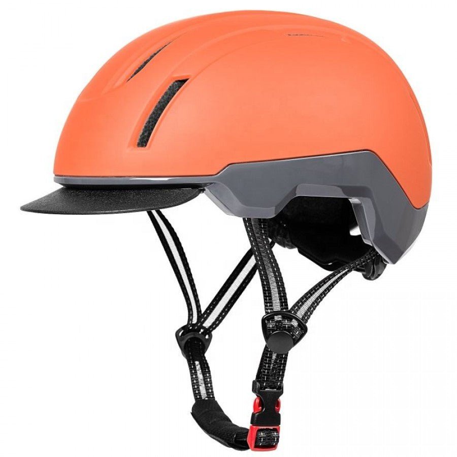Casque VLMN urbain orange cendre - Velomane