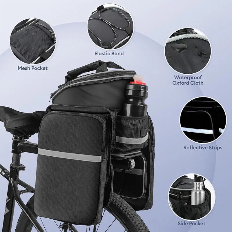 Sac BBC expanding top mount carrier bag - Velomane