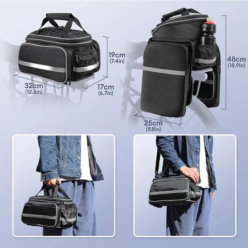 Sac BBC expanding top mount carrier bag - Velomane