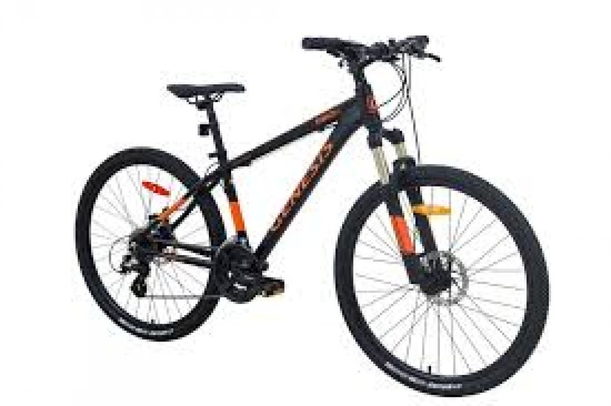 STEALTH 1.0 13" disc 26" noir mat/orange - Velomane