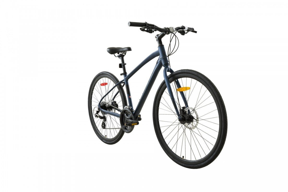 Velo Genesis. TRAFIK 7.0 20'' 24 vitesses bleu - Velomane